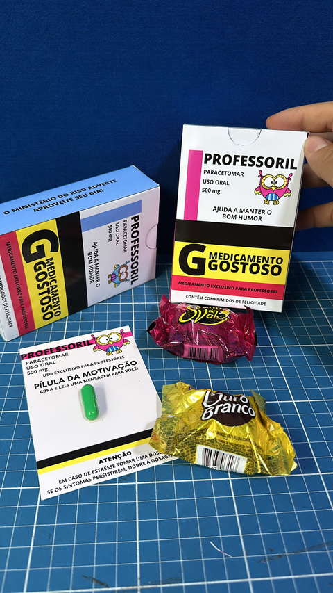 KIT LEMBRANCINHA EMBALAGEM PROFESSORIL - PROFESSORES - comprar online