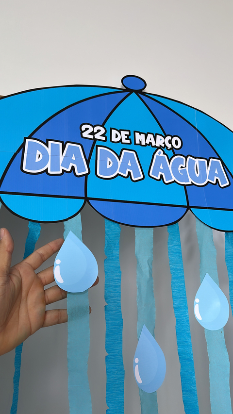 ENFEITE PARA PORTA - DIA DA ÁGUA - comprar online