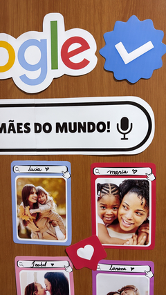 ENFEITE PARA PORTA DIA DAS MÃES - GOOGLE - loja online