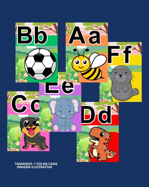 KIT SALA DE AULA - TEMA ANIMAIS