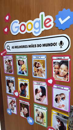 ENFEITE PARA PORTA DIA DAS MÃES - GOOGLE - Recriar Arte