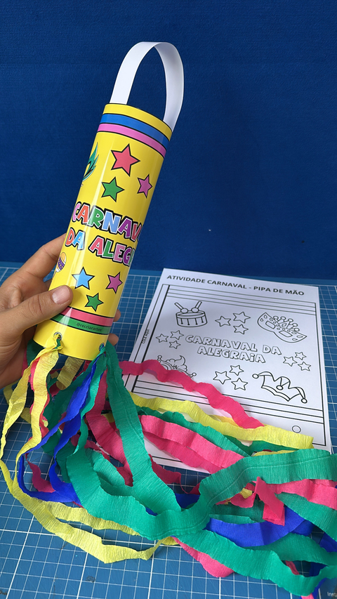 ATIVIDADE - PIPA DE MÃO - CARNAVAL - comprar online