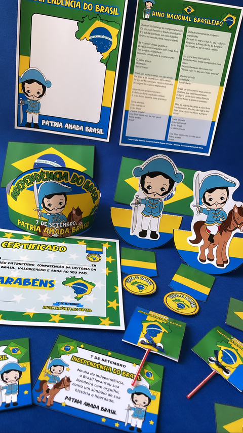 KIT INDEPENDÊNCIA DO BRASIL 2