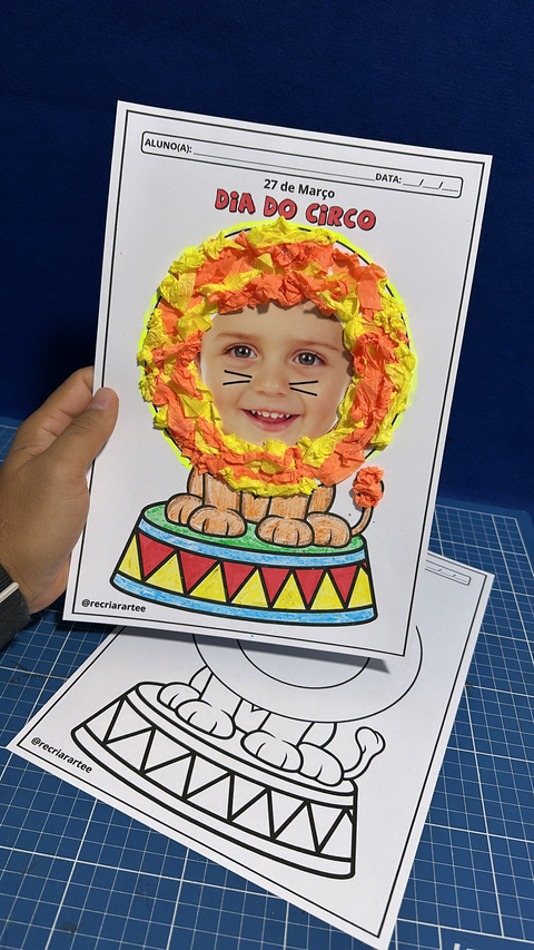 ATIVIDADE - DIA DO CIRCO - LEÃO - comprar online