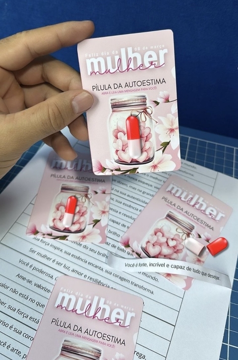PÍLULA DA AUTOESTIMA - DIA DA MULHER - comprar online