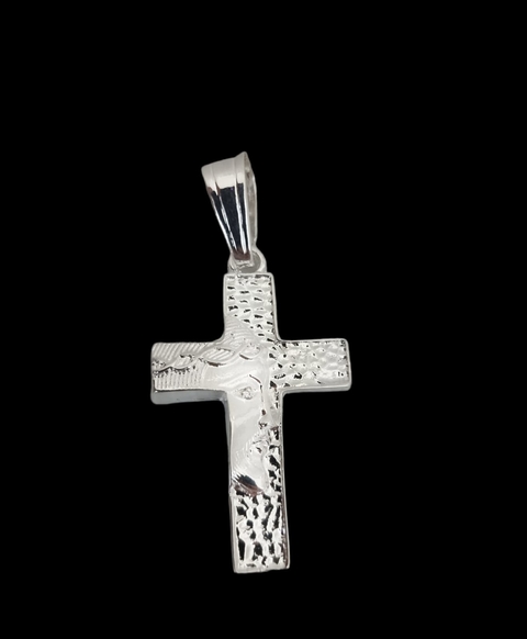 PINGENTE CRUZ JESUS COM OLHO DE ZIRCÔNIA