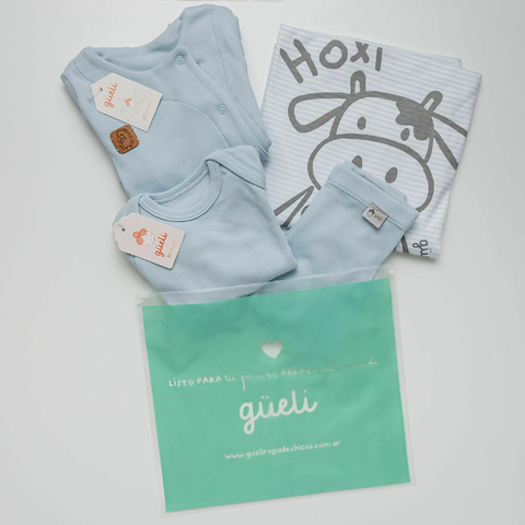 HOLI! CELESTE - AJUAR 4 PIEZAS - comprar online