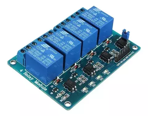 RELE OPTOACOPLADO DE 5V 4 CANALES - comprar online