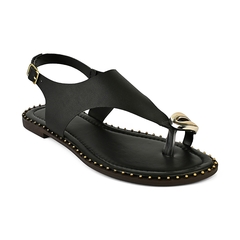 Sandália Rasteira Dedo Metal - comprar online