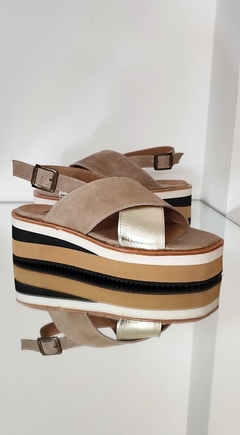 Sandalia Kioto visón - comprar online