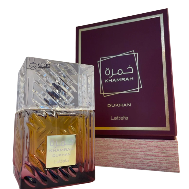 香水(ユニセックス) Lattafa Khamrah Dukhan 100ml Lattafa Khamrah Dukhan Eau de Parfum - Perfume Unissex