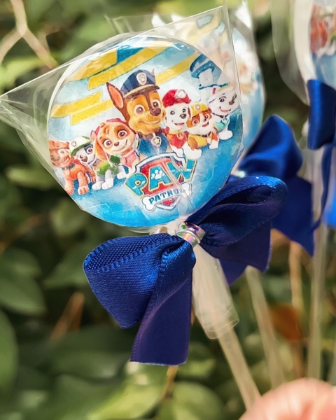 Pirulito Patrulha Canina Azul