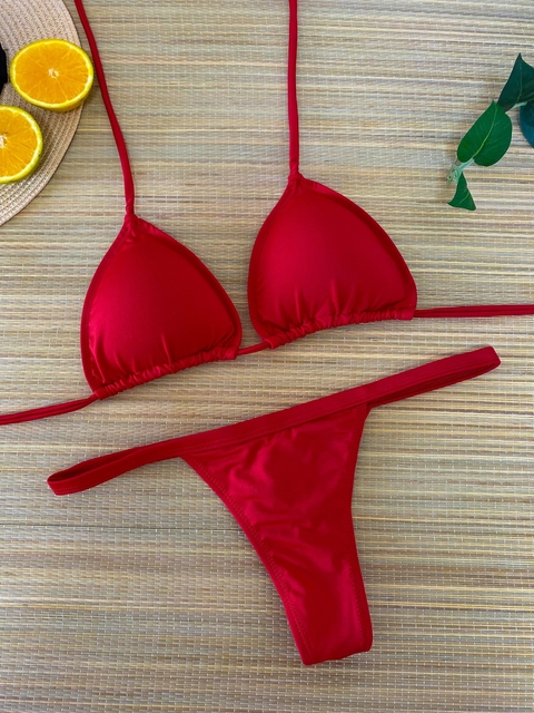 Bikini Marquinha Bordô