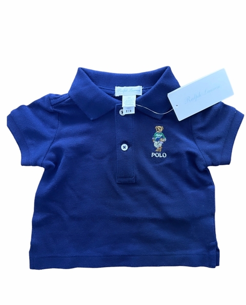 Camiseta Polo menino Baby - Ralph Lauren - 3 Meses