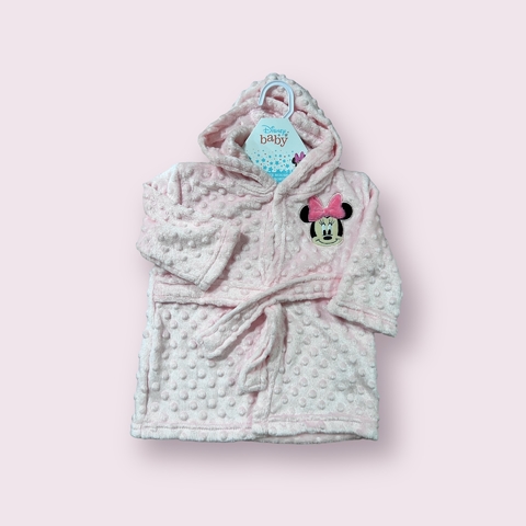 Roupão Minnie Disney - 0-12 Meses
