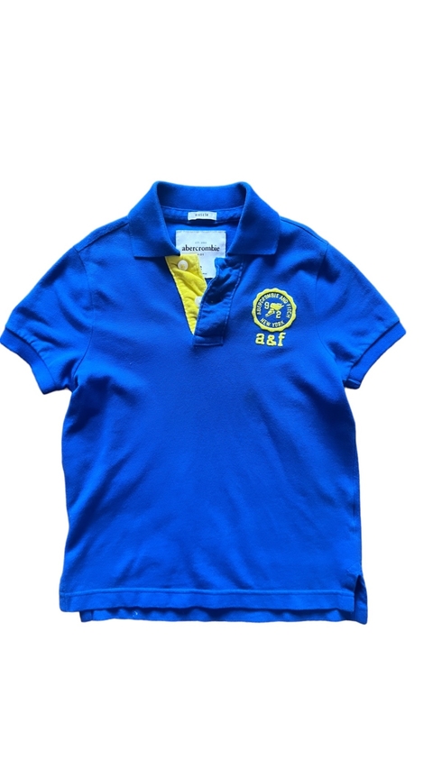 Camiseta Polo - Abercrombie- Semi Nova - 8 anos