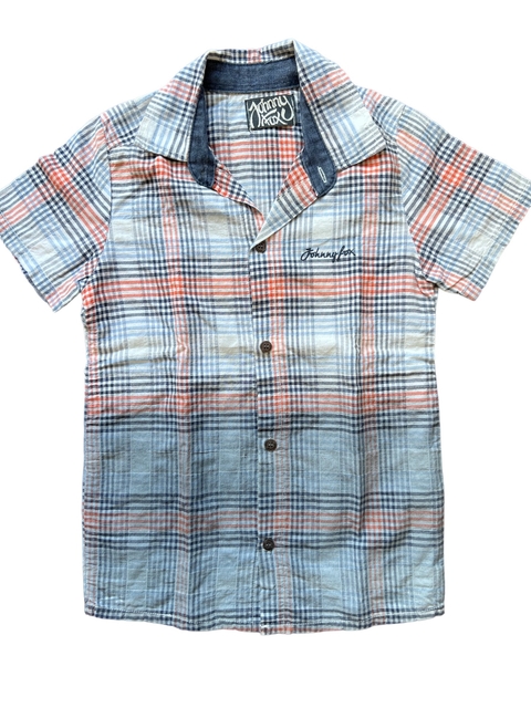 Camisa Johnny Fox - Semi Nova - 6 anos