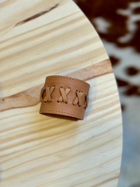 BRAZALETE CRUZ SUELA