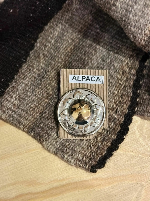 HEBILLA DE ALPACA GIRASOL