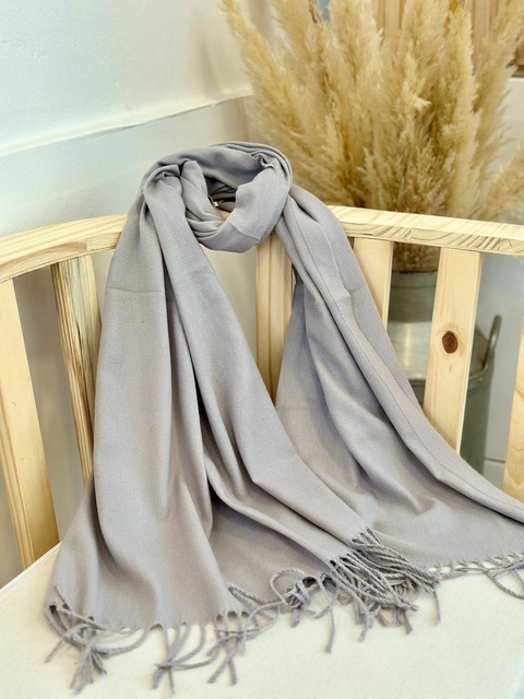 Pashmina gris claro