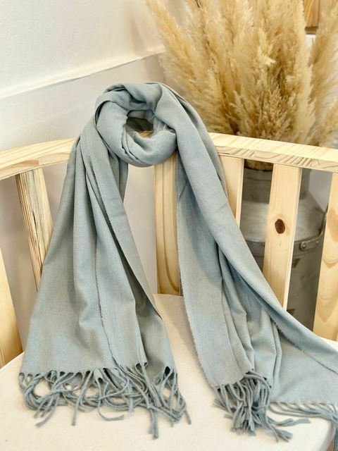Pashmina gris medio
