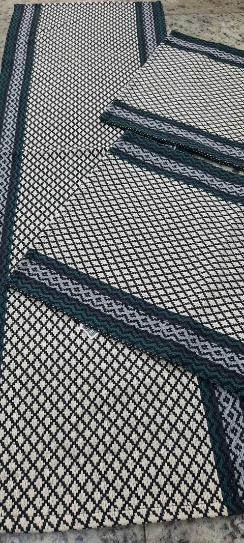 Jogo de Passadeira Indiano 3 Peças