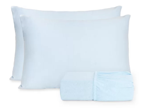 Jogo de Lençol Queen 3 Peças Malha 100% Algodão