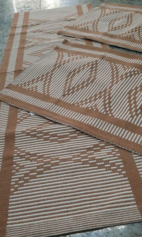 Jogo de Passadeira Egito 3 Peças