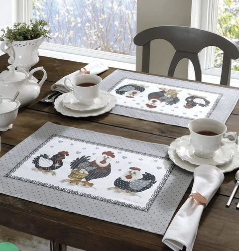 Jogo Americano 4 Peças Dohler Lia