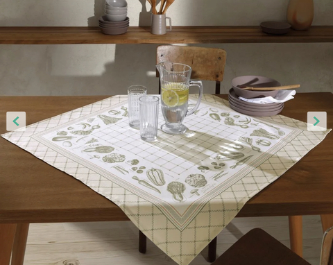 Toalha de Mesa Quadrada Dohler Clean Charlotte 0.78x0.78