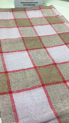 Kit Pano de Prato Samara Xadrez c/ 3 unidades na internet