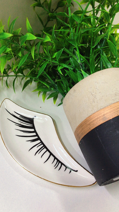 Mini Prato em Cerâmica Aza de Anjo - Irmãs Têxtil