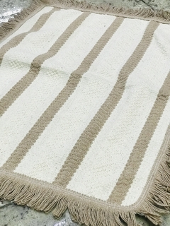 Jogo de Banheiro Bessa 3 Peças Bege - comprar online