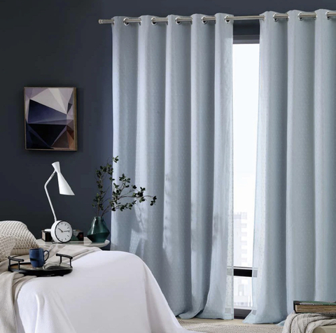 Cortina Duplex Tecido Decorativo + Forro 3,00 m x 1,70 m Bella Janela