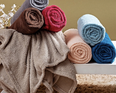 Manta Fofão Casal Lisa