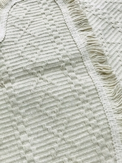 Jogo de Banheiro Mandacarú 3 Peças Cru - comprar online