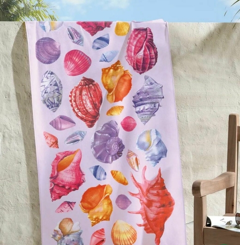 Toalha Banhão / Praia Conchas Roxas Dohler