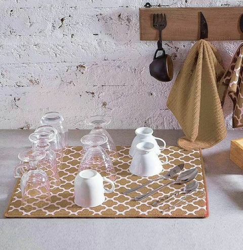 Escorredor de Louça Tapete para Secar Pratos