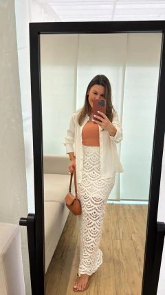 Saia Crochê Thaila - Compose Looks