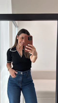 Blusa Polo Tricot Angela - Compose Looks