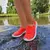 Zapatilla Sidney Dama (lycra) - Coral - tienda online