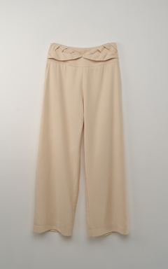 Calça de Alfaiataria com Detalhe de Folha Elise: - comprar online