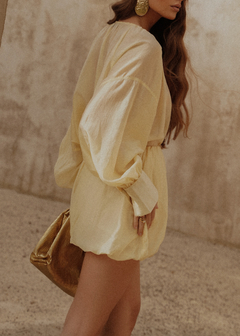 Camisa com Amarração Frontal e Pendulicalhos Gazár Acqua - loja online