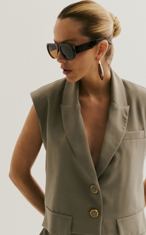 Colete Cropped Prima Donna