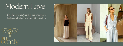 Imagem do banner rotativo Bek Comfy Para mulheres versateis que se comunicam antes mesmo de abri a boca !