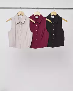 Camisa Twill C/Botão - comprar online