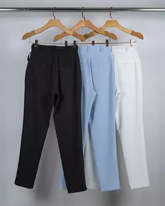 Calça Alf Cinto Forrado Fivela Dourada - loja online