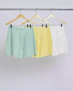 Shorts Twill Det Passante Cintinho - loja online