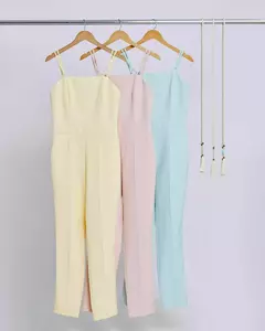 Macacão Alf C/Alça Cinto Cordão - TAYLU