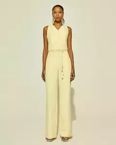 Calça Alf Reta De Cinto Cordão Tassel - comprar online